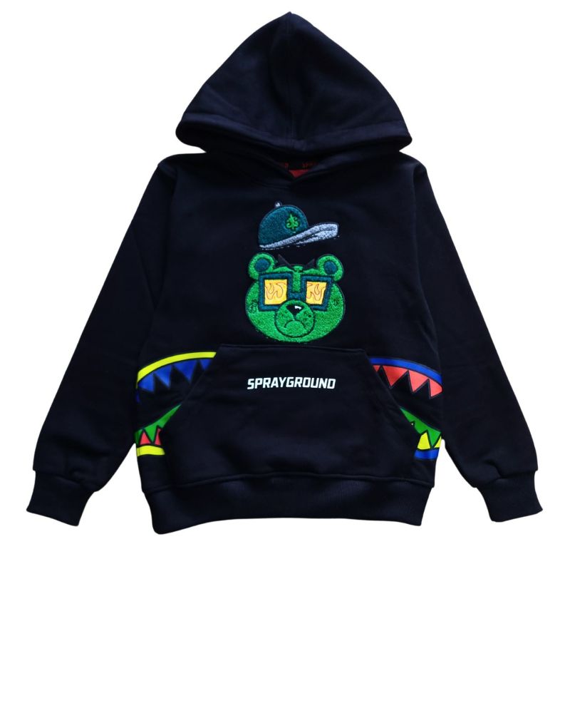 Felpa Sprayground Bambini e ragazzi Nero