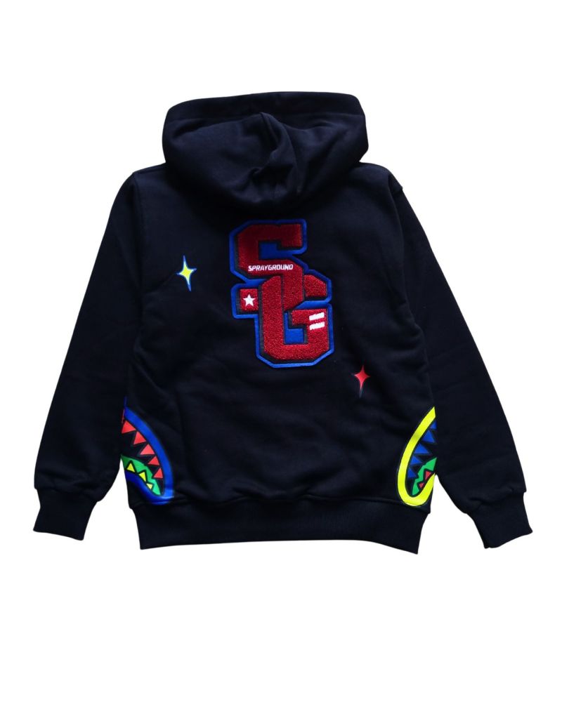 Felpa Sprayground Bambini e ragazzi Nero - Autunno/Inverno