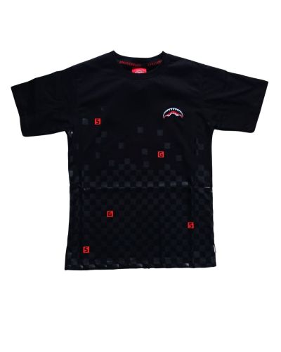T-shirt Sprayground Bambini e ragazzi Nero