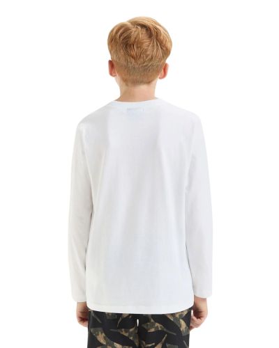 T-shirt Diadora Bambini e ragazzi Bianco - Primavera/Estate