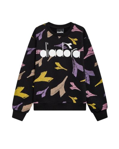 Felpa Diadora Bambine e ragazze Nero