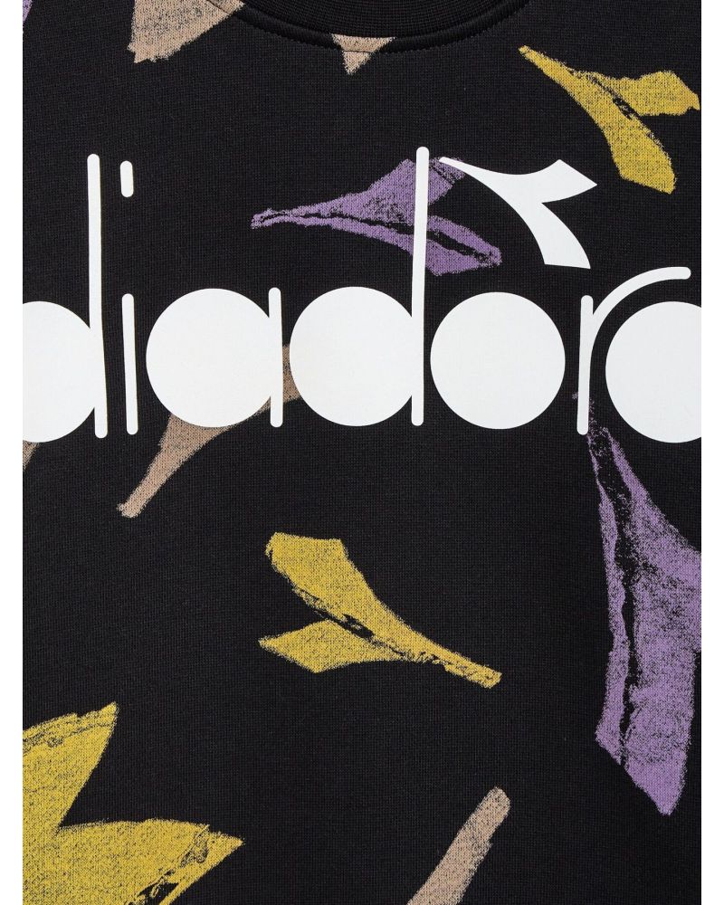 Felpa Diadora Bambine e ragazze Nero - Autunno/Inverno