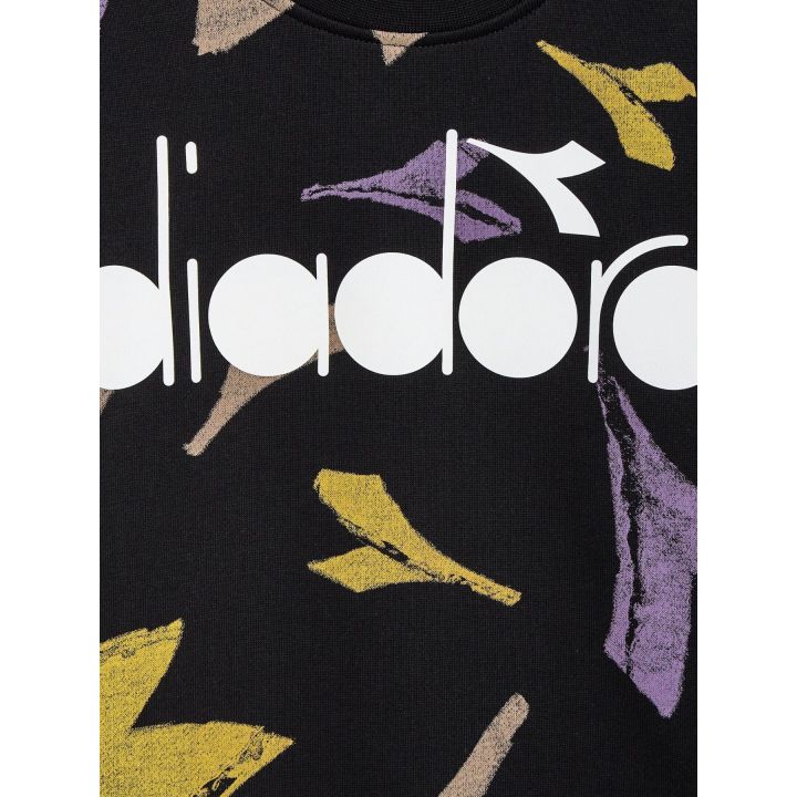 Felpa Diadora Bambine e ragazze Nero - Autunno/Inverno