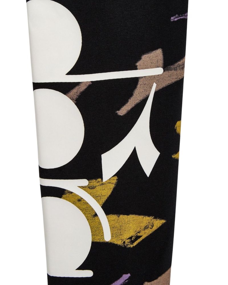 Leggings Diadora Bambine e ragazze Nero - Autunno/Inverno