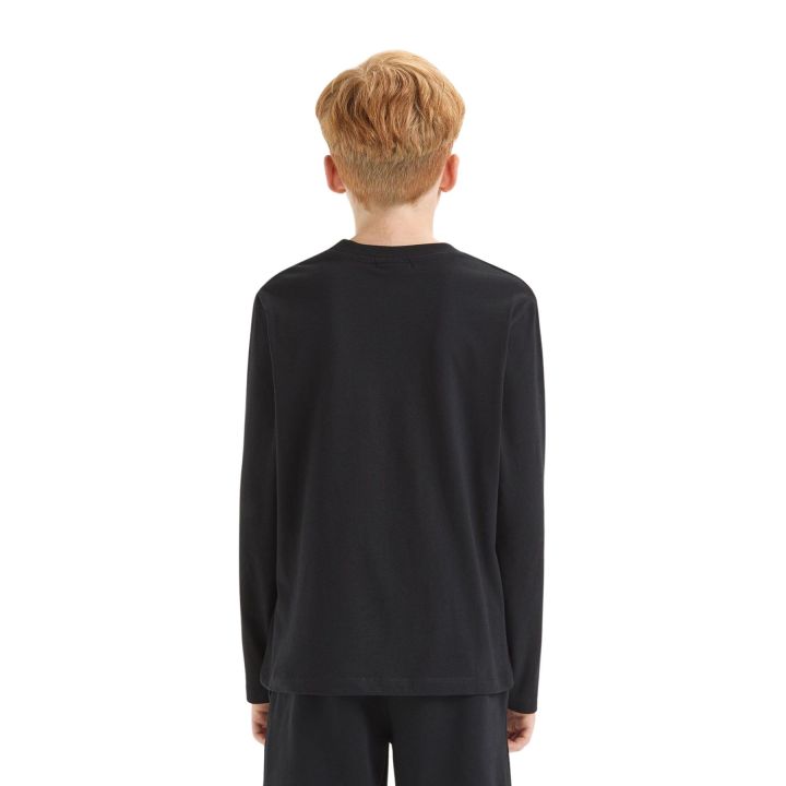 T-shirt Diadora Bambini e ragazzi Nero - Primavera/Estate