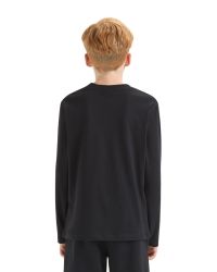 Diadora - T-shirt - Bambini e ragazzi - F3DU8TH013-T-SHIRT-LUNGA-NERO