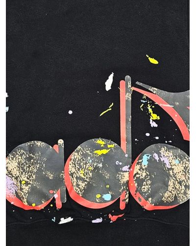 Felpa Diadora Bambini e ragazzi Nero - Autunno/Inverno