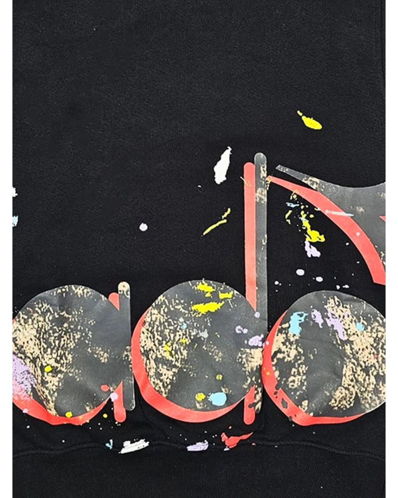 Felpa Diadora Bambini e ragazzi Nero - Autunno/Inverno