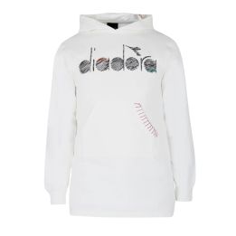 Felpa Diadora Bambine e ragazze Latte