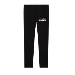 Leggings Diadora Bambine e ragazze Nero