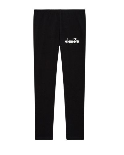 Leggings Diadora Bambine e ragazze Nero