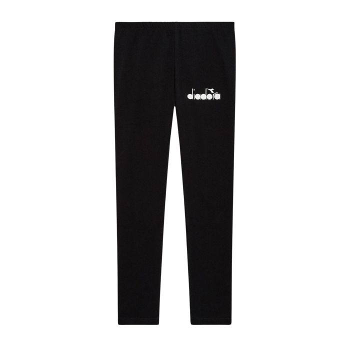 Leggings Diadora Bambine e ragazze Nero