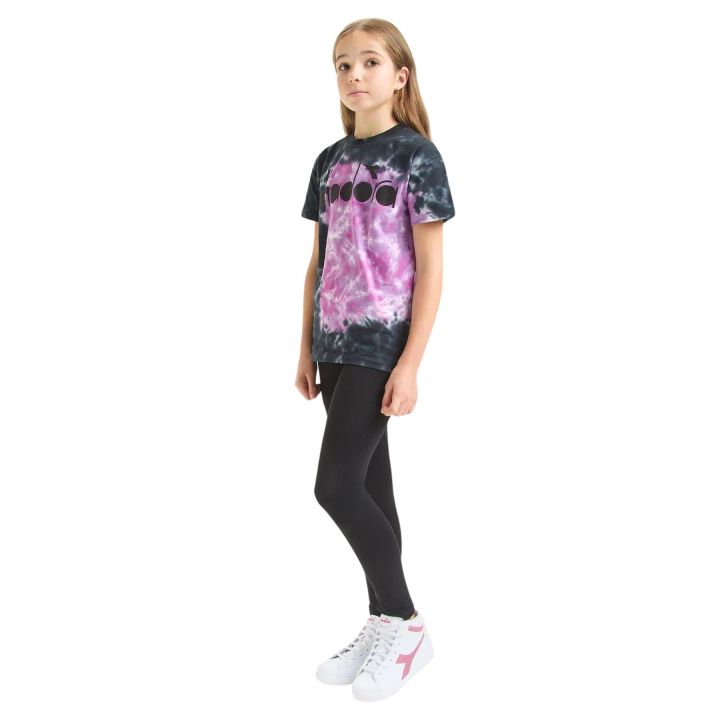 Leggings Diadora Bambine e ragazze Nero - Autunno/Inverno