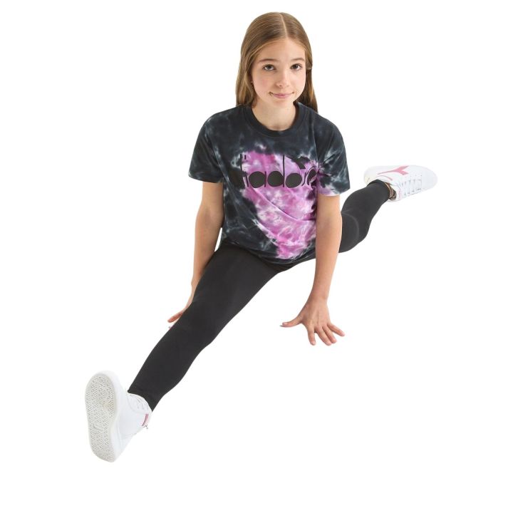 Leggings Diadora Bambine e ragazze Nero - Autunno/Inverno