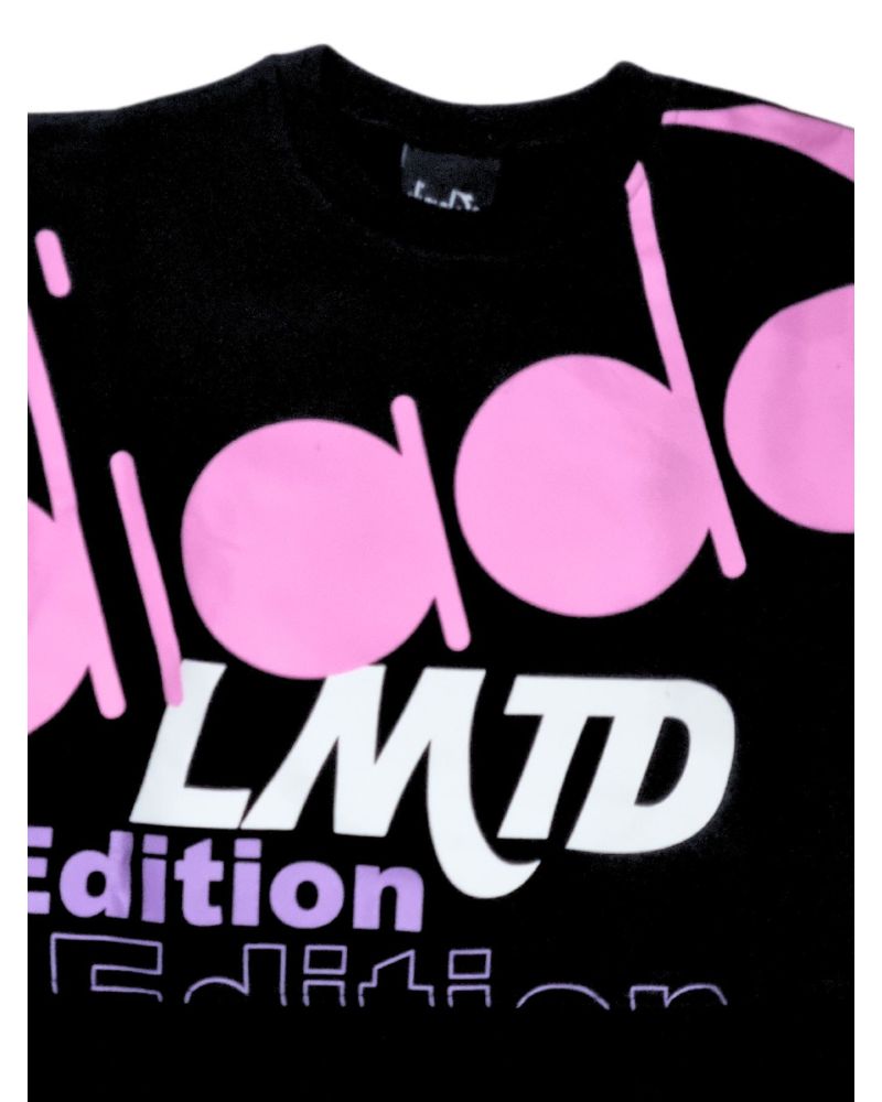 Felpa Diadora Bambine e ragazze Nero - Autunno/Inverno