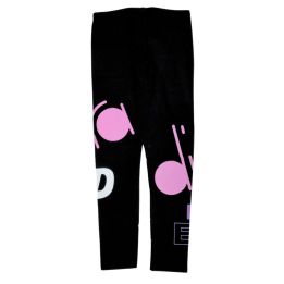 Leggings Diadora Bambine e ragazze Nero