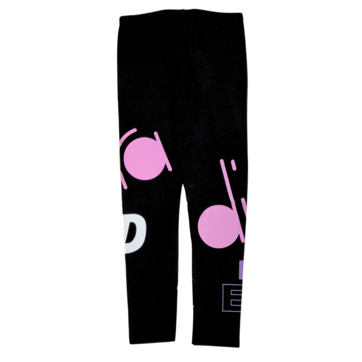 Leggings Diadora Bambine e ragazze Nero - Autunno/Inverno