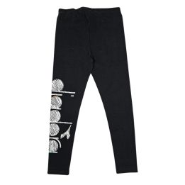 Leggings Diadora Bambine e ragazze Nero