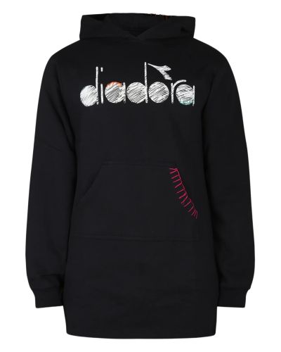 Felpa Diadora Bambine e ragazze Nero