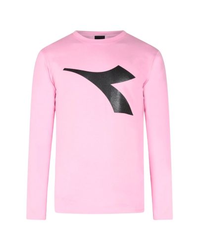 T-shirt Diadora Bambini e ragazzi Rosa