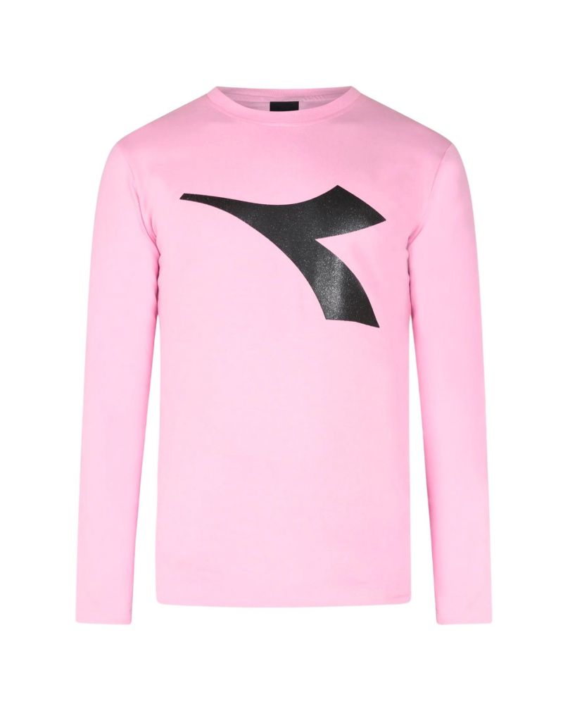 T-shirt Diadora Bambini e ragazzi Rosa - Primavera/Estate