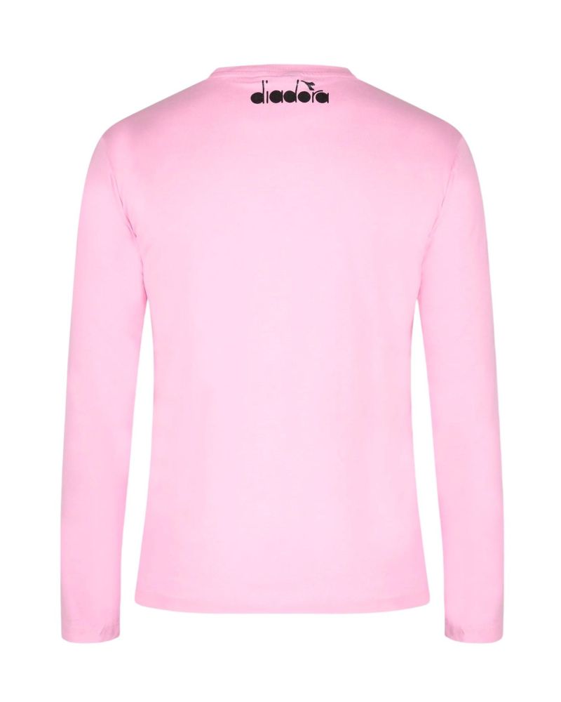 T-shirt Diadora Bambini e ragazzi Rosa - Primavera/Estate
