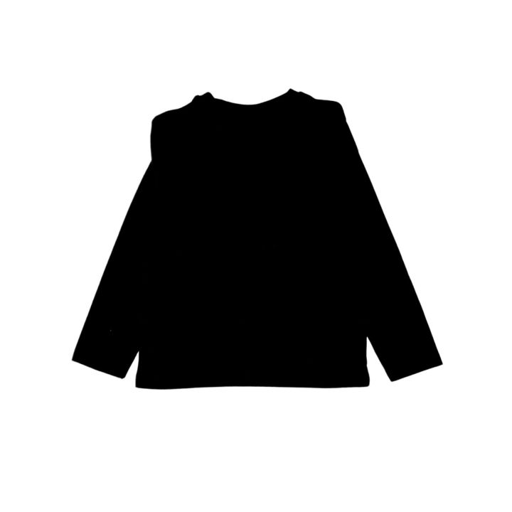 T-shirt Diadora Bambini e ragazzi Nero - Primavera/Estate