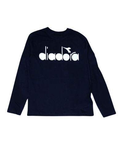 T-shirt Diadora Bambini e ragazzi Blu