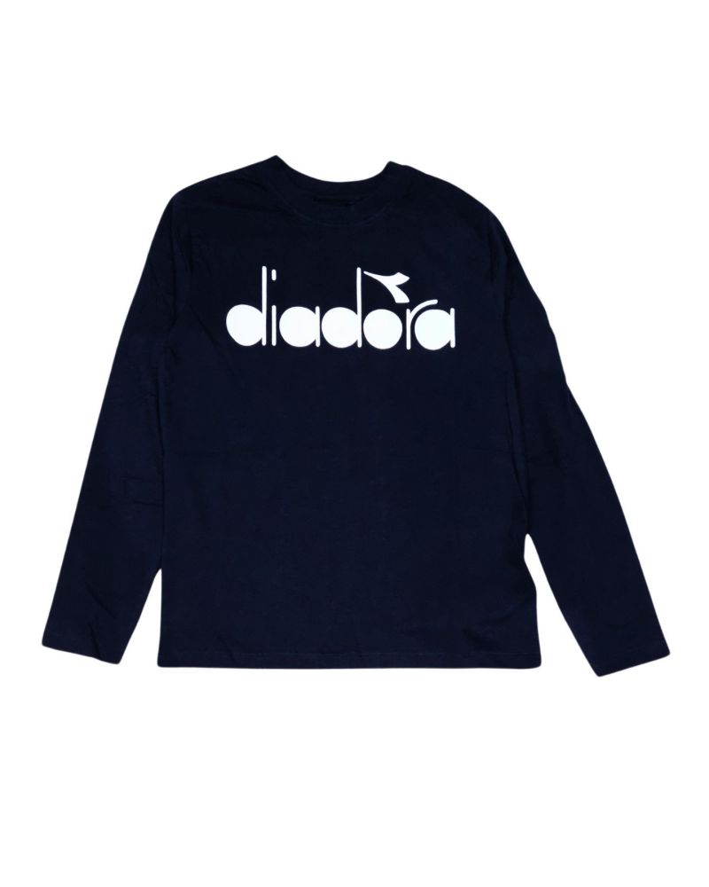 T-shirt Diadora Bambini e ragazzi Blu