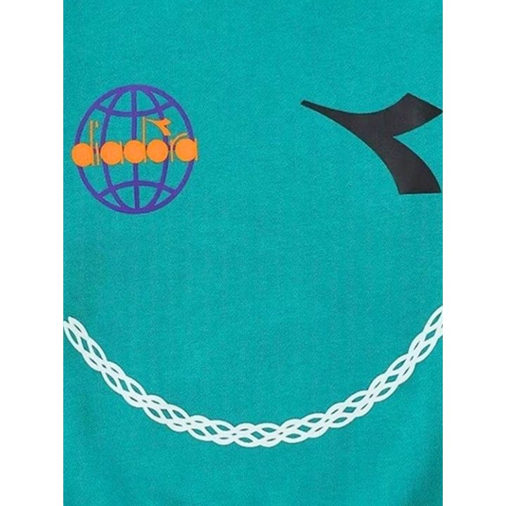 Felpa Diadora Bambini e ragazzi Verde - Autunno/Inverno