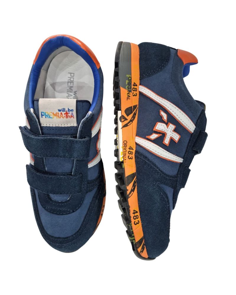 Sneakers Premiata Bambini e ragazzi Blu - Autunno/Inverno