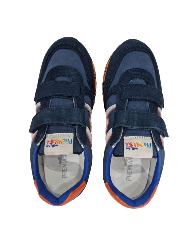 Sneakers Premiata Bambini e ragazzi Blu - Autunno/Inverno