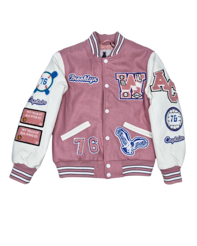 Giacca American College Bambine e ragazze Rosa - Autunno/Inverno
