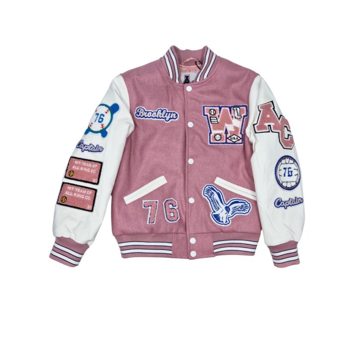 Giacca American College Bambine e ragazze Rosa - Autunno/Inverno