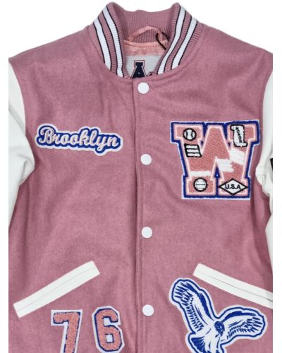 Giacca American College Bambine e ragazze Rosa - Autunno/Inverno