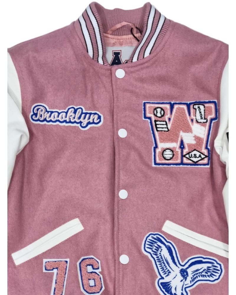 Giacca American College Bambine e ragazze Rosa - Autunno/Inverno