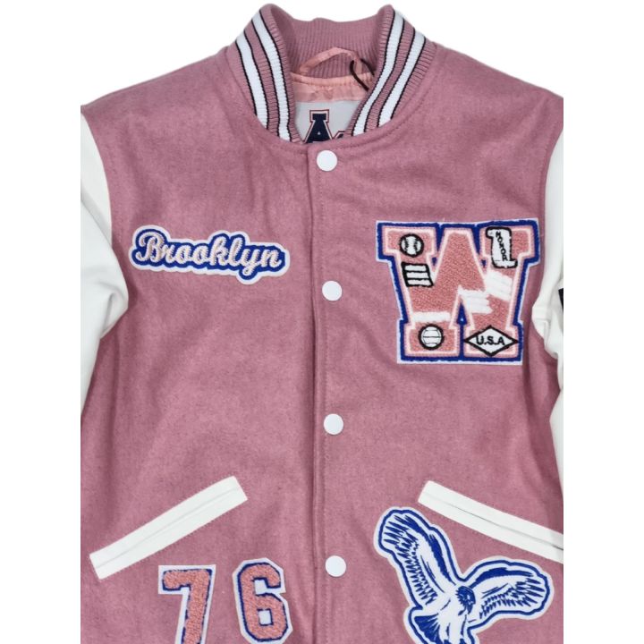 Giacca American College Bambine e ragazze Rosa - Autunno/Inverno