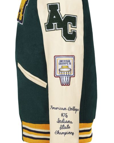 Giaccone American College Bambini e ragazzi Verde - Autunno/Inverno