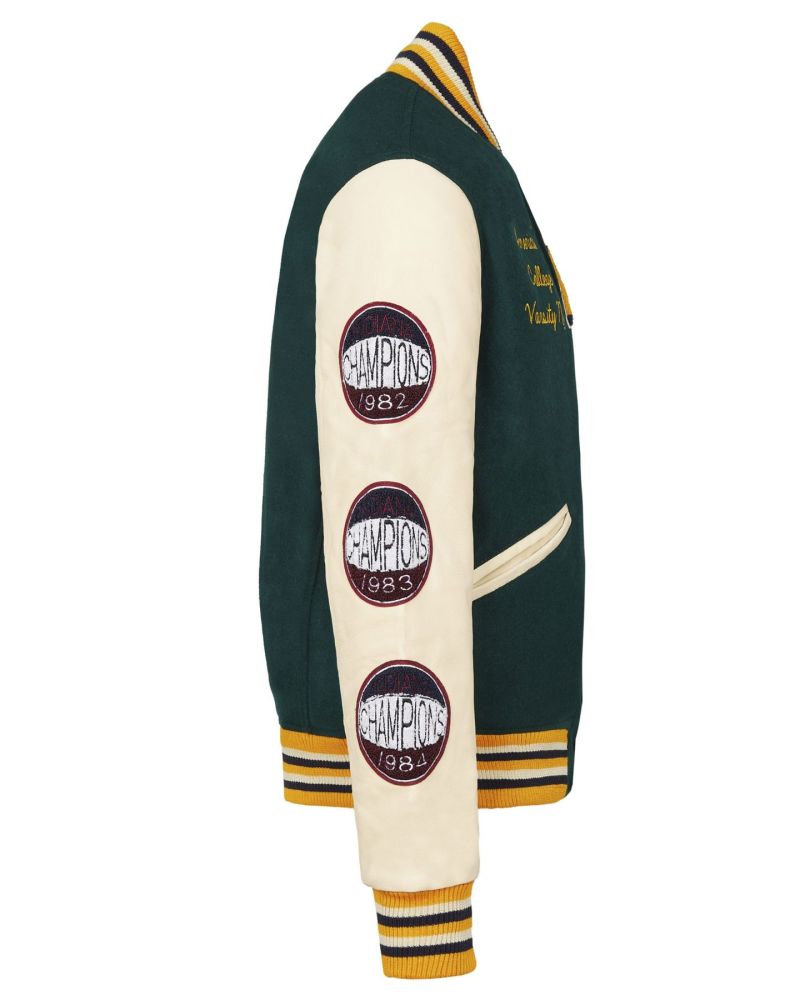 Giaccone American College Bambini e ragazzi Verde - Autunno/Inverno