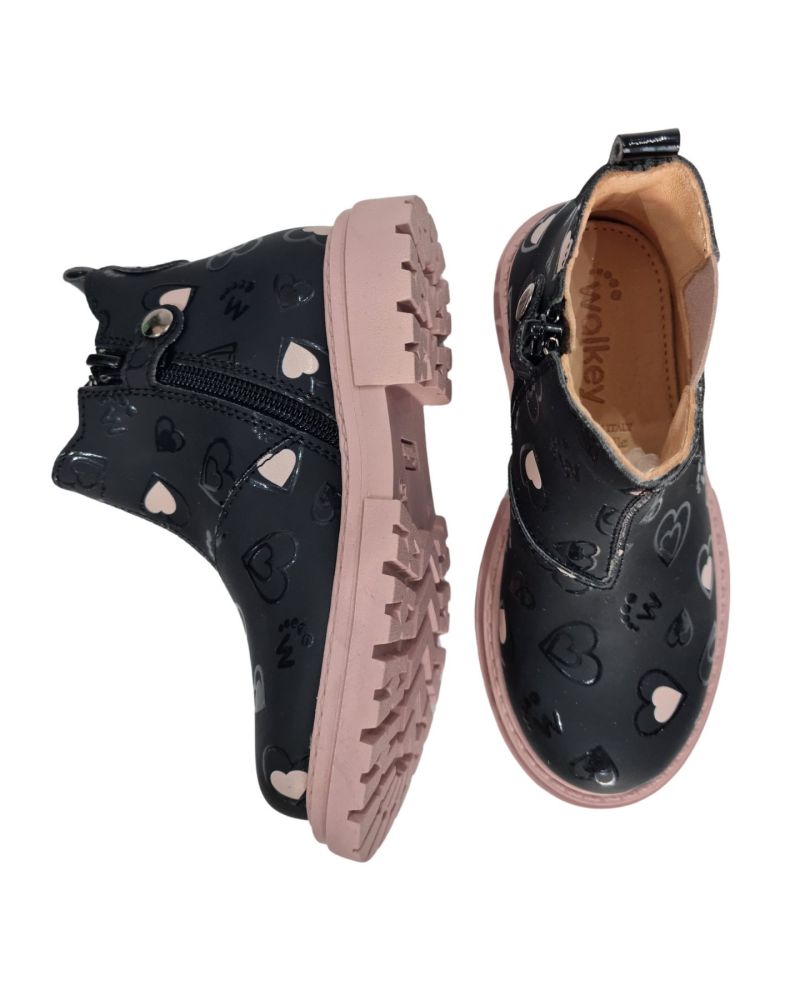 Tronchetto Walkey Bambine e ragazze Nero - Autunno/Inverno