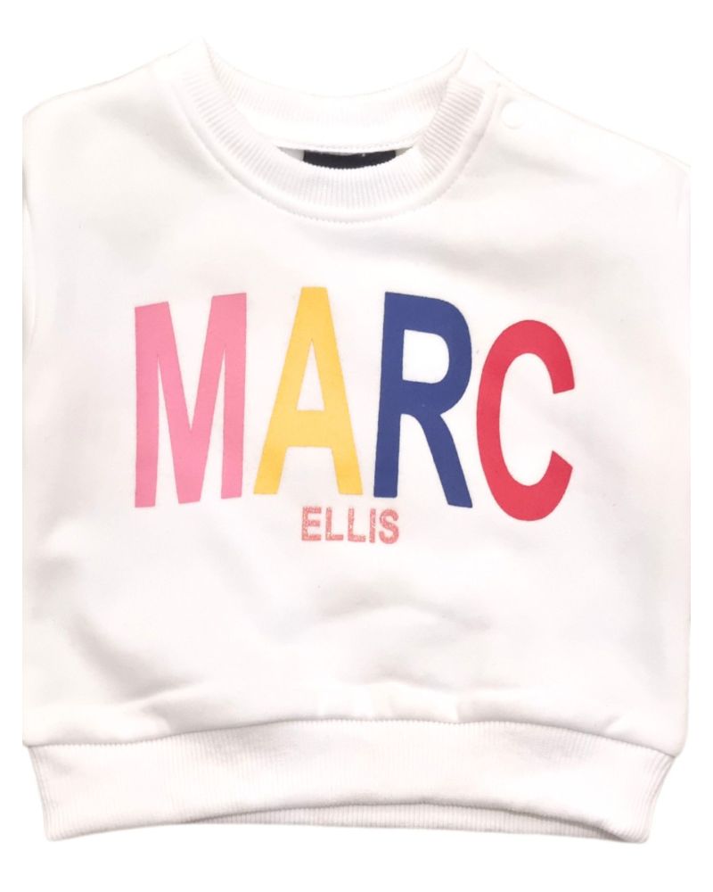 Felpa MARC ELLIS Bimba Bianco - Autunno/Inverno