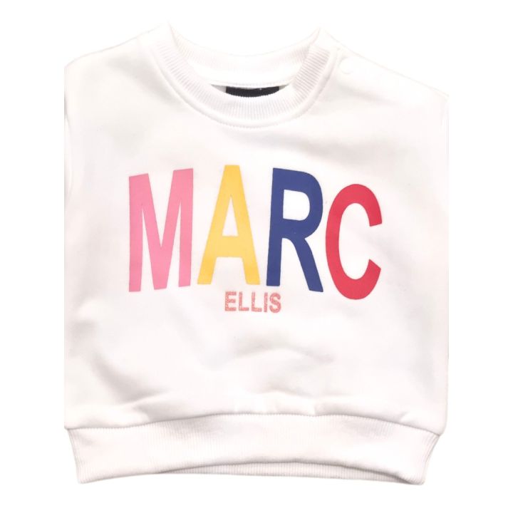 Felpa MARC ELLIS Bimba Bianco - Autunno/Inverno