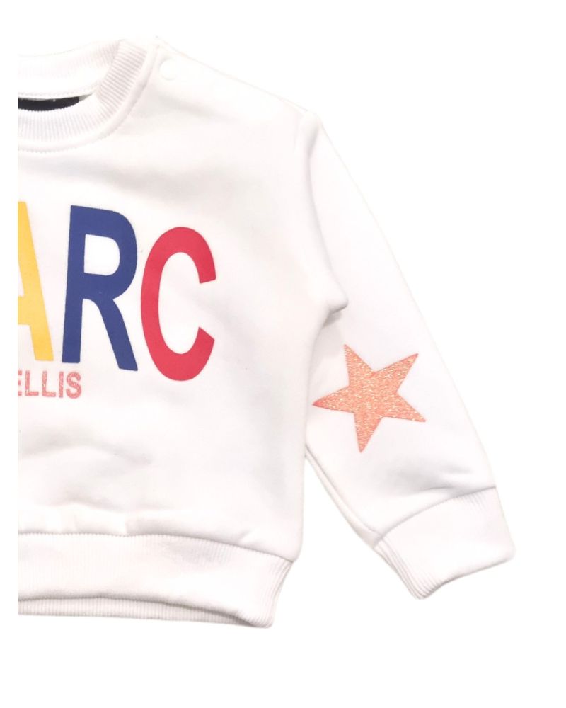 Felpa MARC ELLIS Bimba Bianco - Autunno/Inverno