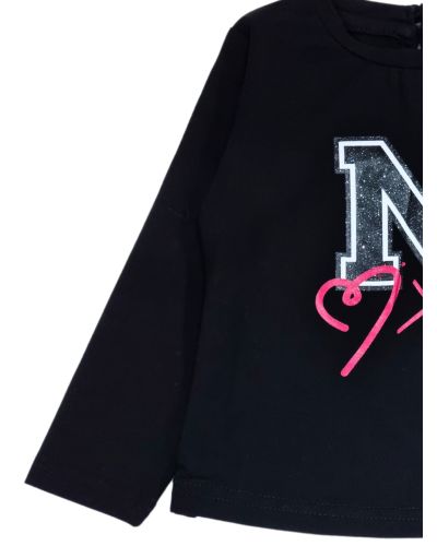T-shirt FUN&FUN Bimba Nero - Primavera/Estate