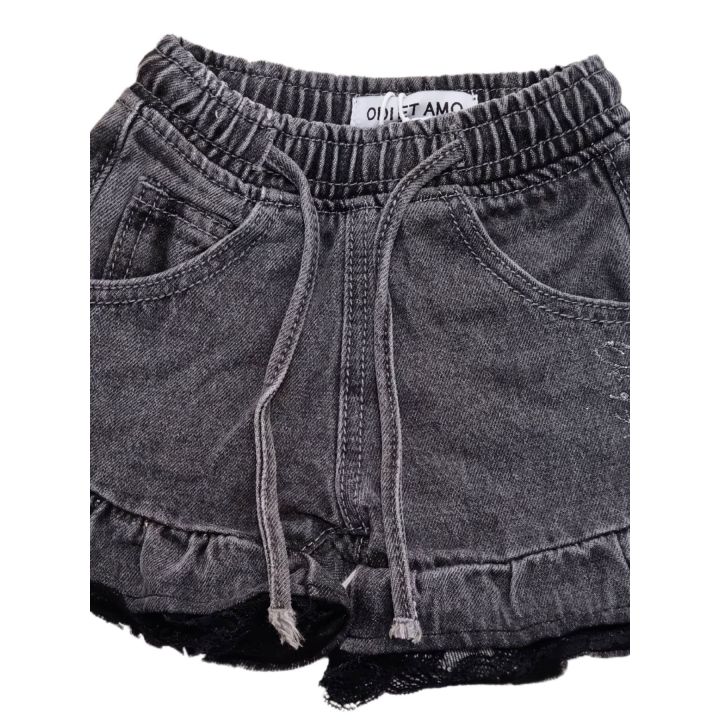 Short Odietamo Grigio Bimba | Tamaiti