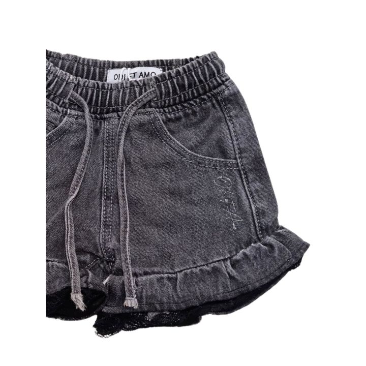 Short Odietamo Grigio Bimba | Tamaiti