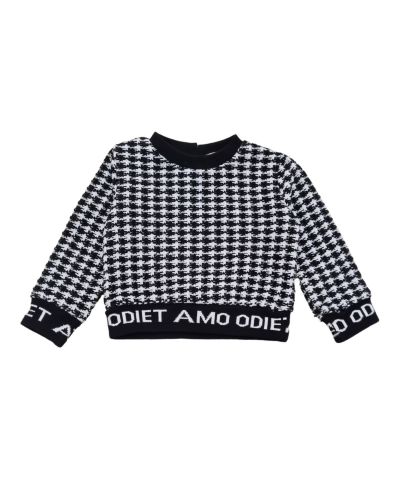 Maglione ODIETAMO Bimba Nero