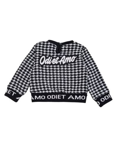 Maglione ODIETAMO Bimba Nero - Autunno/Inverno