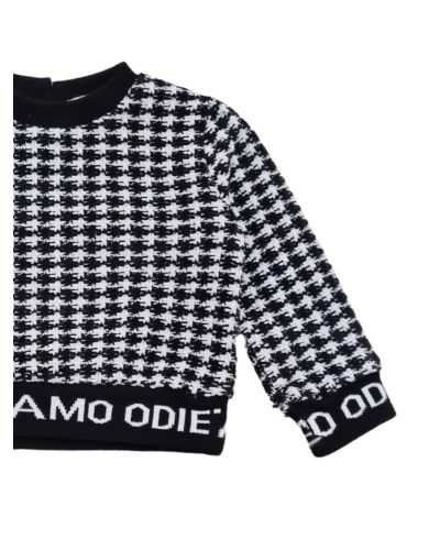 Maglione ODIETAMO Bimba Nero - Autunno/Inverno