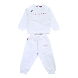 Tuta John Richmond Neonata Bianco